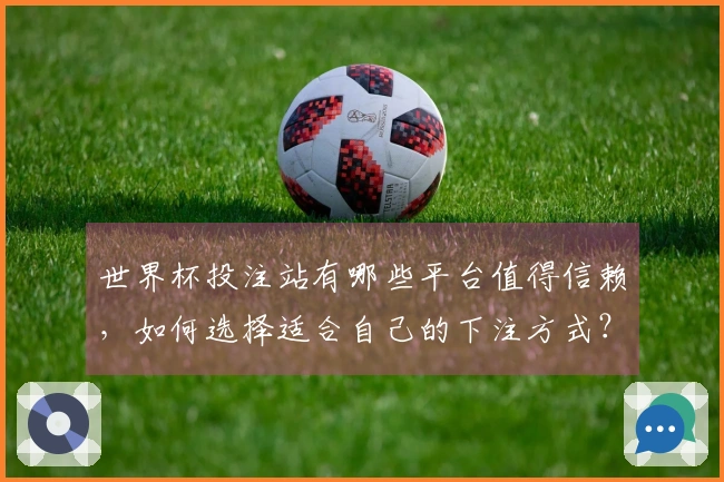 世界杯投注站有哪些平台值得信赖,如何选择适合自己的下注方式?