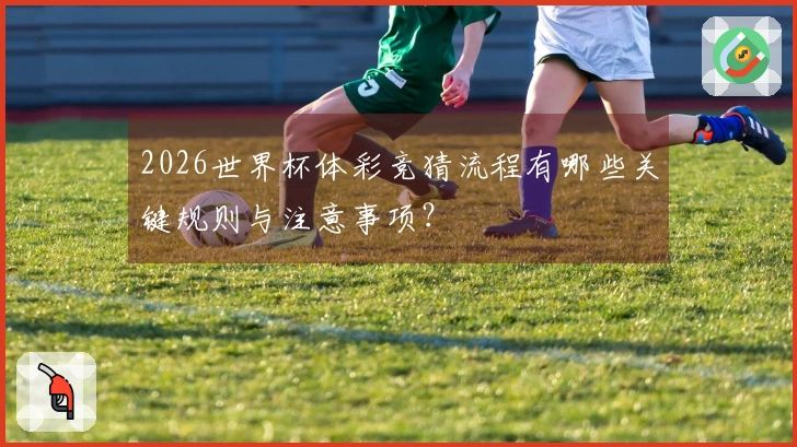 2026世界杯体彩竞猜流程有哪些关键规则与注意事项？