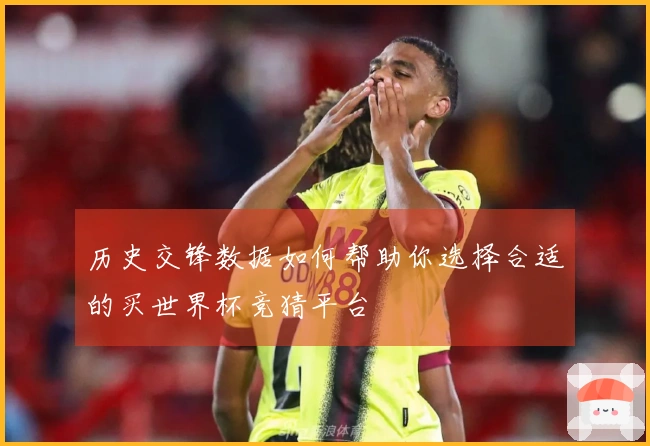 历史交锋数据如何帮助你选择合适的买世界杯竞猜平台